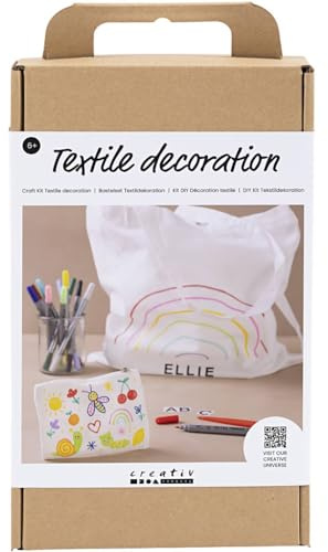 Creativ Bastelset Textildekoration, 1 Packung
