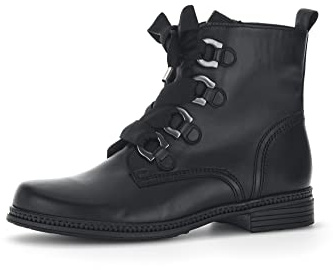 Gabor Damen Schnürstiefeletten, Frauen Schnürboots,Wechselfußbett,Best Fitting