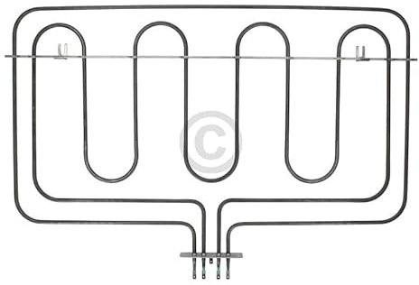 LUTH Premium Profi Parts Chauffage Chaleur supérieure Gril 1200W+1700W compatible avec Smeg 806890840 pour four