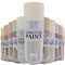 AlezyB - 1 x White Primer Chalk Finish Spray Paint 400ml - Furniture Spray Paint Aerosol for Smooth Touch Matt Finish Office and Home