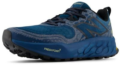New Balance Women's Fresh Foam X Hierro V8 Gore-Tex Trail Running Shoe, Deep Sea/Black/Everglade Green, 9.5 M
