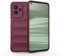 MUMOYAN Funda para Realme GT 2 Pro 5G (GT2 Pro) Estuche, [Diseño de Bolsa de Aire Anticaída] Robusto Carcasa de Suave Silicona Ligera PC + TPU Bumper Anti-caída Rubber Caso, Morado Oscuro