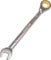 DAKCOS Llave Fija con Carraca Llave Combinada de trinquete de 13mm, Cr-V 72 deintes