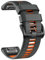U-LIMVE Armband für Garmin Fenix 8 51mm/Fenix 7X Pro/Fenix 7X/Fenix 6X Pro/Fenix 6X/Fenix 5X/Fenix 3, Silikon QuickFit 26mm Ersatzarmband