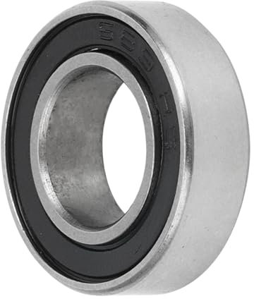 A ABSOPRO Kugellager 689-2rs Rillenkugellager P6 9x17x5mm Geschmierte Lager Doppelgummilippe Schwarz Silberfarben für Scooter Skateboard Rad