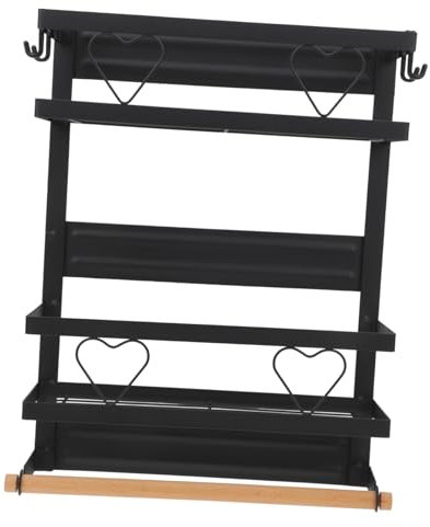 PHENOFICE Ripiano Portaoggetti Multistrato Magnetico Per Frigorifero Organizzatore Per Frigorifero Ripiano Portaoggetti Per Contenere Barattoli Bottiglie Di Spezie e Piccoli Oggetti