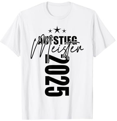 Meister 2025 Aufsteiger Outfit Mannschaft Fußball Handball T-Shirt