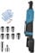 21V Cordless Ratchet Wrench, 3/8 Electric Ratchet Wrench kit, Impact Driven Wrench nut Gun Compatible with Makita 18V Battery, 7 sockets, Bicycle Maintenance Tool, Stage Stand Installation