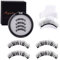 Magnetic-Eyelashes with Applicator, 2 Pair Reusable Natural Look Magnetic-Lashes,Easy to Wear and Remove,Waterproof Soft Eyelashes False Eye Lash flylash, No Glue Needed and Instructions (Style-B)