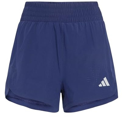 adidas Women's Tech Pacer Workout Woven Shorts, Dark Blue, S 3 inch