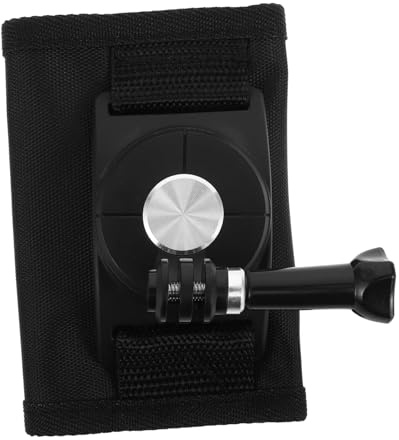 POPETPOP Action Camera Backpack Clip Rotatable Bracket Adjustable Strap Attachment for Hiking Outdoor Activities Camera Mount Holder