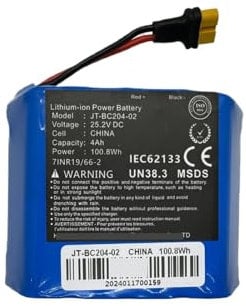 WOFMCKXU 25.2V 4Ah Lithium Ion Battery, Compatible For Jetson/Hover-1 / Xprit/El-0702u Electric Self-Suction Hoverboard Unicycle Scooter, Twist Car Battery