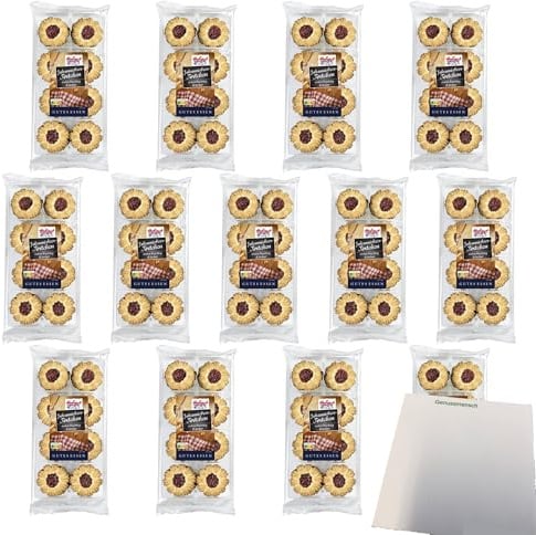 usy Bundle für Hofgut Johannisbeertörtchen ZB VPE (13x175g Packung) + usy Block
