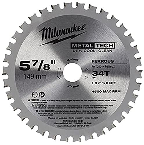 Milwaukee 150mm 5-7/8 Ferrous Metal Cutting Blade