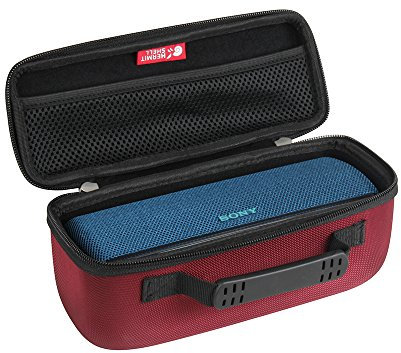 Hard Travel Case for Sony SRS-XB31 Portable Wireless Waterproof Speaker by Hermitshell (Red)