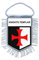 Akachafactory Wimpel mini Flagge Fahne flaggen miniflagge templerordens templeritter Templer B