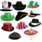 Paquete de 11 sombreros de fiesta para fotomatón. Sombreros novedosos para vestidos de fantasía. Sombreros divertidos para cumpleaños, graduaciones, bodas y fiestas. Tamaño: paquete de 11