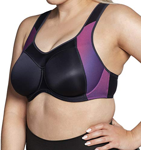 Ulla Women's Sports Bra 6220 Navy Blue-Pink 44K