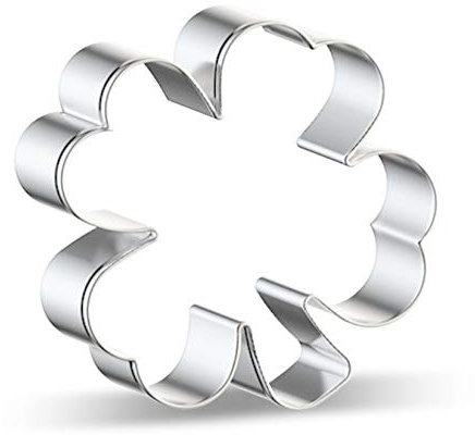 WDYJMALL Ausstechform Kleeblatt Blume Form - A