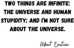 Motivational Inspirational Quotes Notebook - Albert Einstein: Journal • Tracker • Diary • Notepad • Planner • Birthday Reminder