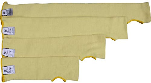 UCi KKSL DuPont™ Kevlar® Double tricot fibre aramide résistant aux coupures Protection améliorée avec fente pour pouce (55,9 cm)