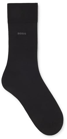 BOSS Herren John RS Uni WO Mittelhohe Logo-Socken aus Woll-Mix