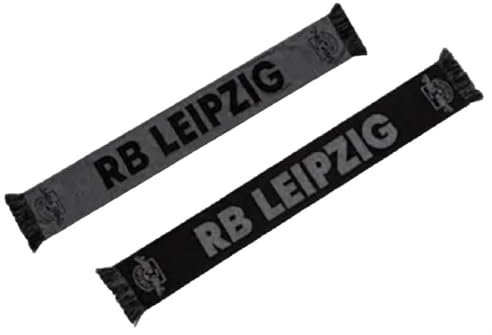 RB Leipzig Schal - Shadow - schwarz-grau extrasoft Fanschal RBL - Plus Lesezeichen Wir lieben Fußball