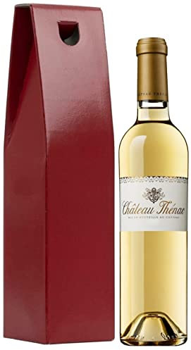 French Dessert Wine Gift - Château Thénac Moelleux Côtes de Bergerac – France 1 x 50cl, in a Red Gift Box