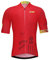 BikingBros-Jersey de Ciclismo con Bandera de España para Hombre y Mujer, Ropa de Ciclismo de poliéster, Forro Transpirable y Absorbente de Sudor Rojo L