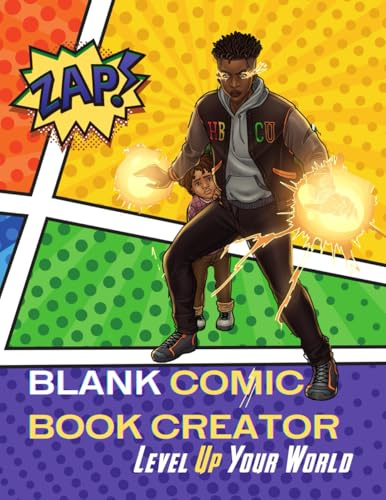 Blank Comic Book Creator: Level Up Your World (Create-A-Comic)