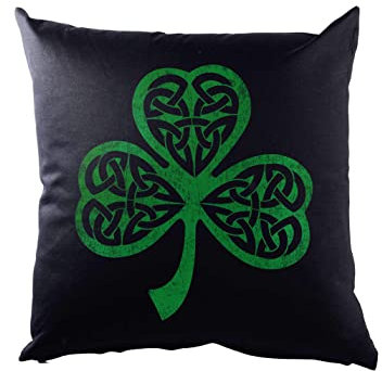 Urban Backwoods Shamrock Irish Knot II Kissen Dekokissen