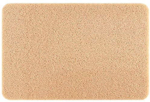 VENUSO duschmatte rutschfest Anti Schimmel für Kinder, 40 x 60 cm badewannenmatte antirutsch, Maschinenwaschbar,Beige