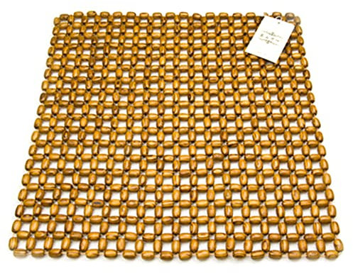 Besreey Olive Holzkugel Holzperlen Massage Sitzauflage - Massage Autositzauflage, Holzkugel Sitzauflage Auto, Autositzauflage Holzkugeln, Holzkugel Massage Sitzauflage Für Auto, Lindert Müdigkeit