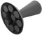 NAMOARLY Nozzles Holder 12 Piping Nozzles for Baking Cake Decorating Kit with Bag Stand