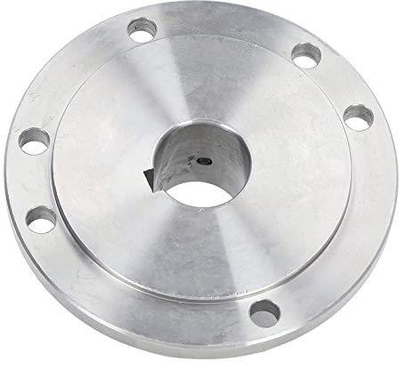 Zaweliyo Drehflanschflansch -Chuck -Anschlussflansch, High Mangan -Stahl -Chuck -Flansch für 125 -mm (ZAWELIYO0gvnx98s4y-15)