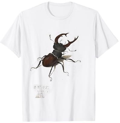 Insekten Insekten Entomologie Vintage Albrecht Durer Stag Beetle T-Shirt