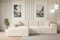 ALTDECOR Ecksofa mit Schlaffunktion und Bettkasten Corner Sofa Bett Eckcouch Couch L-Form Schlafcouch Ausziehbar Wohnlandschaft Schlafsofa Cauchsofa Serra-L-S - 266x165x73 cm Beige