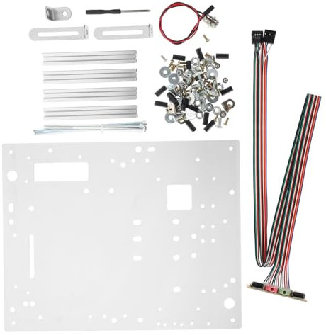 Uonlytech 1 Satz Chassis -Klammer Luft Computergehäuse Computer offener Rahmen Gehäuseträger für Mainboards offenes Gehäuse Open-Air-Frame-Chassishalterung Bankkoffer Aluminiumlegierung