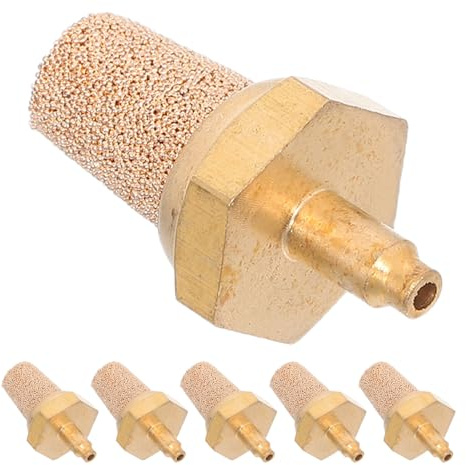 UPKOCH 6 Stück Rauchmaschinenfilter Aromatherapie Nebelmaschine Nebelmaschinen-blasensteinfilter Filterdüse Für Nebelmaschine Austausch Der Filterdüse Golden