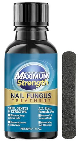 Nail Fungus Treatment for Toenail & Fingernail - Toe Nail Fungal Treatment - Fungal Nail Treatment for Toenails Extra Strong,Fix & Renew Damaged Nails(30ml)