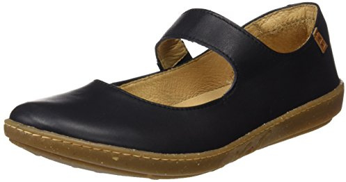 El Naturalista N5301, Damen Mary Jane Halbschuhe, Schwarz (Black), 41 EU