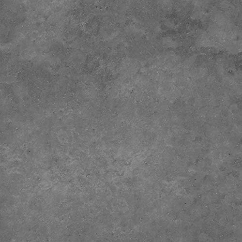 PrintYourHome Fliesenaufkleber für Küche und Bad | Dekor Beton Dunkelgrau | Fliesenfolie für 15x15cm Fliesen | 42 Stück | Klebefliesen günstig in 1A Qualität