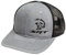 DODGE SRT Hellcat Snapback Trucker, Heather Grey/Black, Einheitsgröße