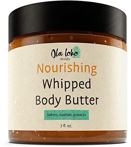 𝗪𝗜𝗡𝗡𝗘𝗥 𝟮𝟬𝟮𝟯* Whipped Body Butter w/Shea Butter - Whipped Body Butter for Women & Men, Whipped Shea Butter for Intense Hydration, Dry Skin w/Squalane, Niacinamide for Stretch Marks