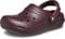 Crocs Unisex Classic Lined Clog, Dark Cherry, 6 UK Men/ 7 UK Women