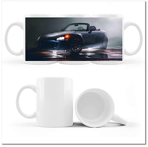 Kaffee Tee Tasse mit Foto Honda S 2000 Cabrio Auto Nr.H8116M_Cup