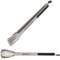 Schmalz® Grillzange Saphir mit Gravur | Edelstahl | personalisiert | Grillbesteck | Namen Wunschtext | Papa | Opa | Geschenk | Geschenkverpackung (Edelstahl)