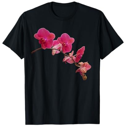 Wunderschöne Orchidee Phalaenopsis Formen Mania Orchidee T-Shirt