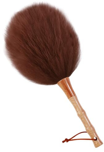 Lkw Ogechi Super Weicher Staubwedel mit 16CM Bequemen Griffen, Klein Haushaltsstaubwedel mit Dicken Weichen Federn, Waschbarer Wiederverwendbarer Staubwischer für Zuhause, Büro, Auto