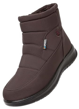 Stivaletti da Donna Neve Scarponcini da Neve con Calda Foderato Stivali da Trekking Boots Donna Doposci Inverno Offerta Scarponi Antiscivolo all'Aperto Platform Scarpe Snow Comode Impermeabili